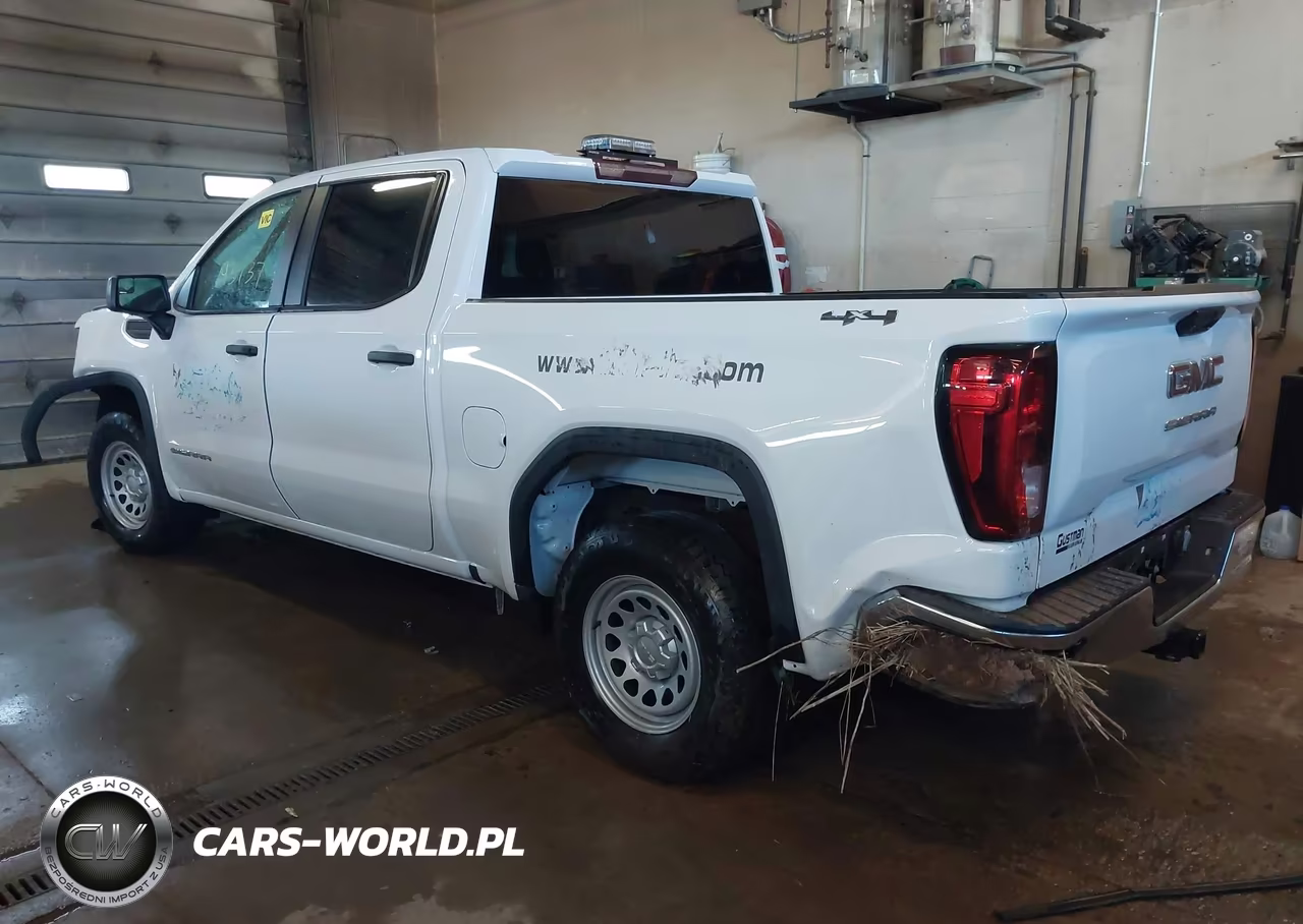 2023 GMC Sierra 1500 4Wd Short Box Pro VIN:1GTUUAEDXPZ106453 - 3