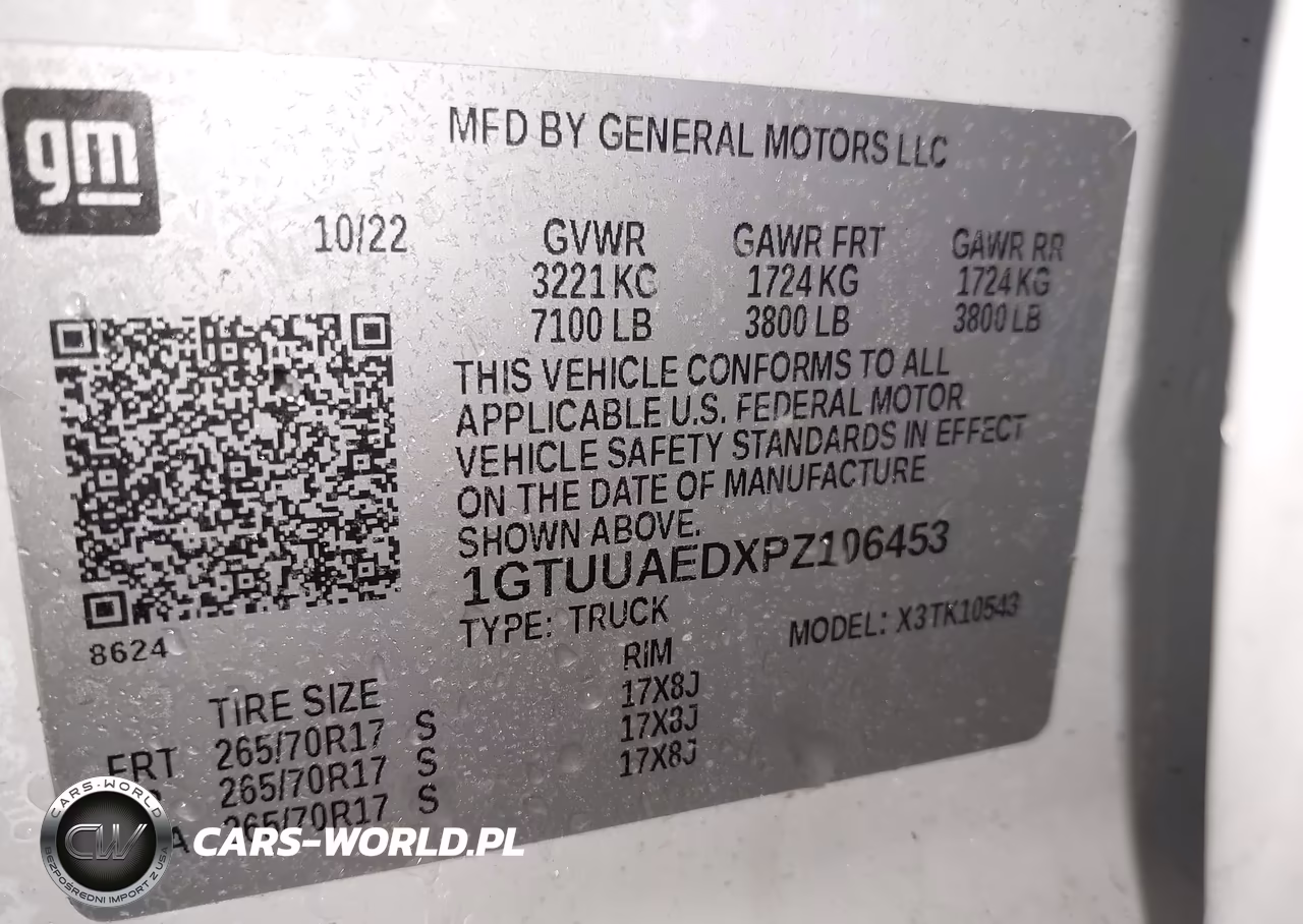 2023 GMC Sierra 1500 4Wd Short Box Pro VIN:1GTUUAEDXPZ106453 - 9