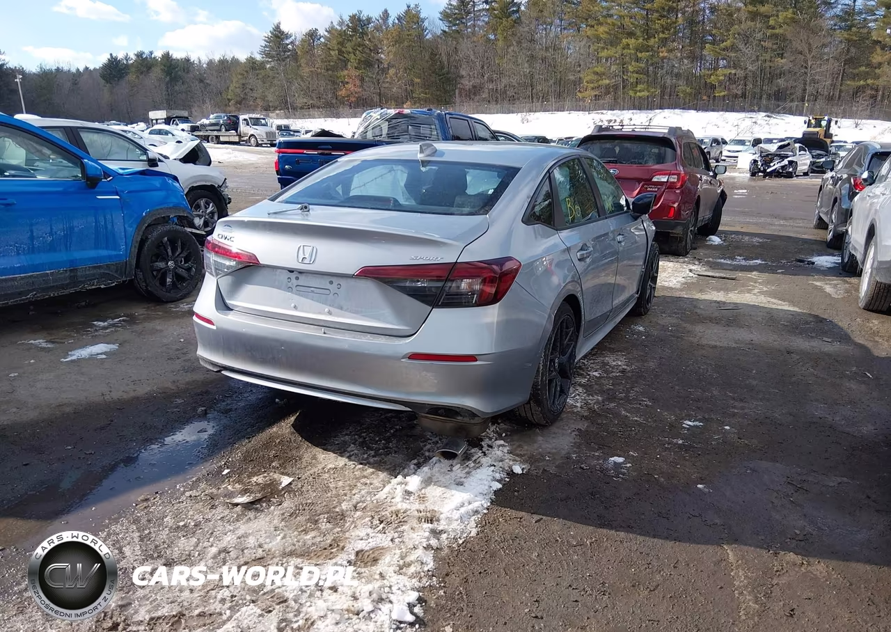 2025 Honda Civic Sport VIN:2HGFE2F5XSH559355 - 4