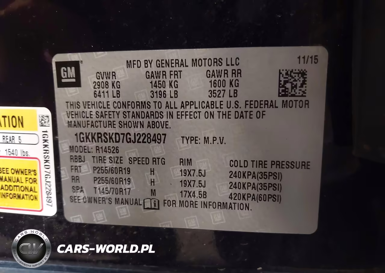 2016 GMC Acadia Slt-2 VIN:1GKKRSKD7GJ228497 - 9