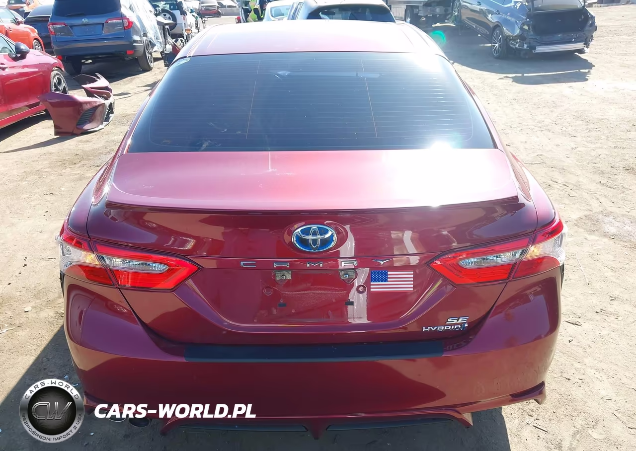 2018 Toyota Camry Hybrid Se VIN:4T1B21HK6JU506646 - 17