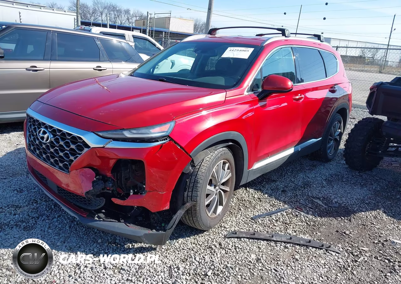 2020 Hyundai Santa Fe Sel VIN:5NMS33AD1LH185764 - 2