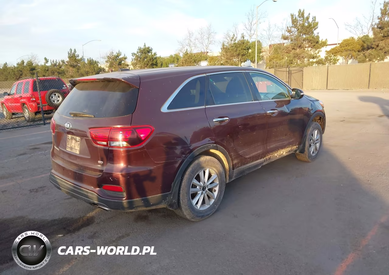 2020 Kia Sorento 2.4L Lx VIN:5XYPG4A31LG629274 - 4