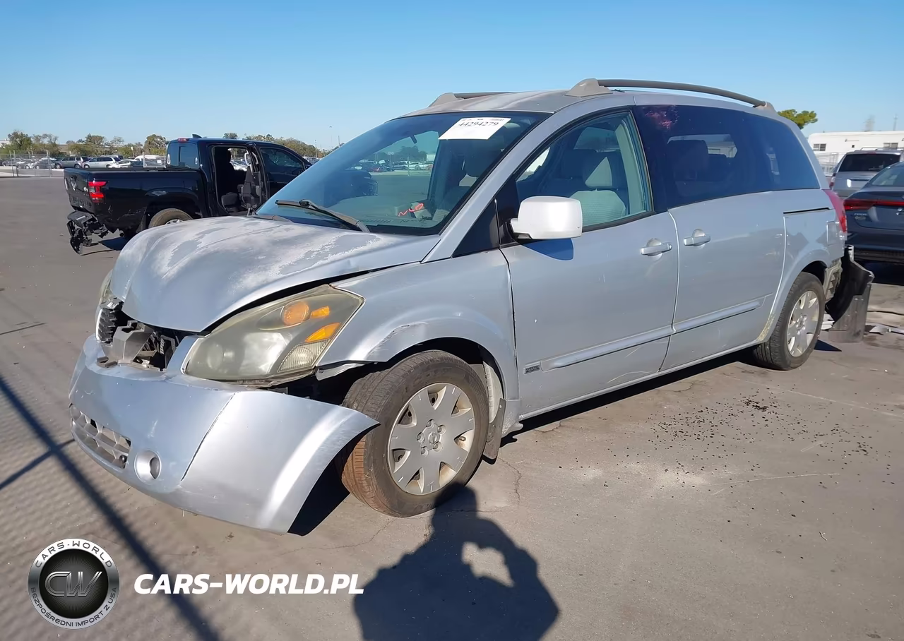 2006 Nissan Quest 3.5 S VIN:5N1BV28U66N105825 - 2