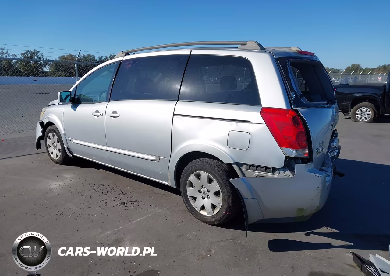 2006 Nissan Quest 3.5 S VIN:5N1BV28U66N105825 - 3