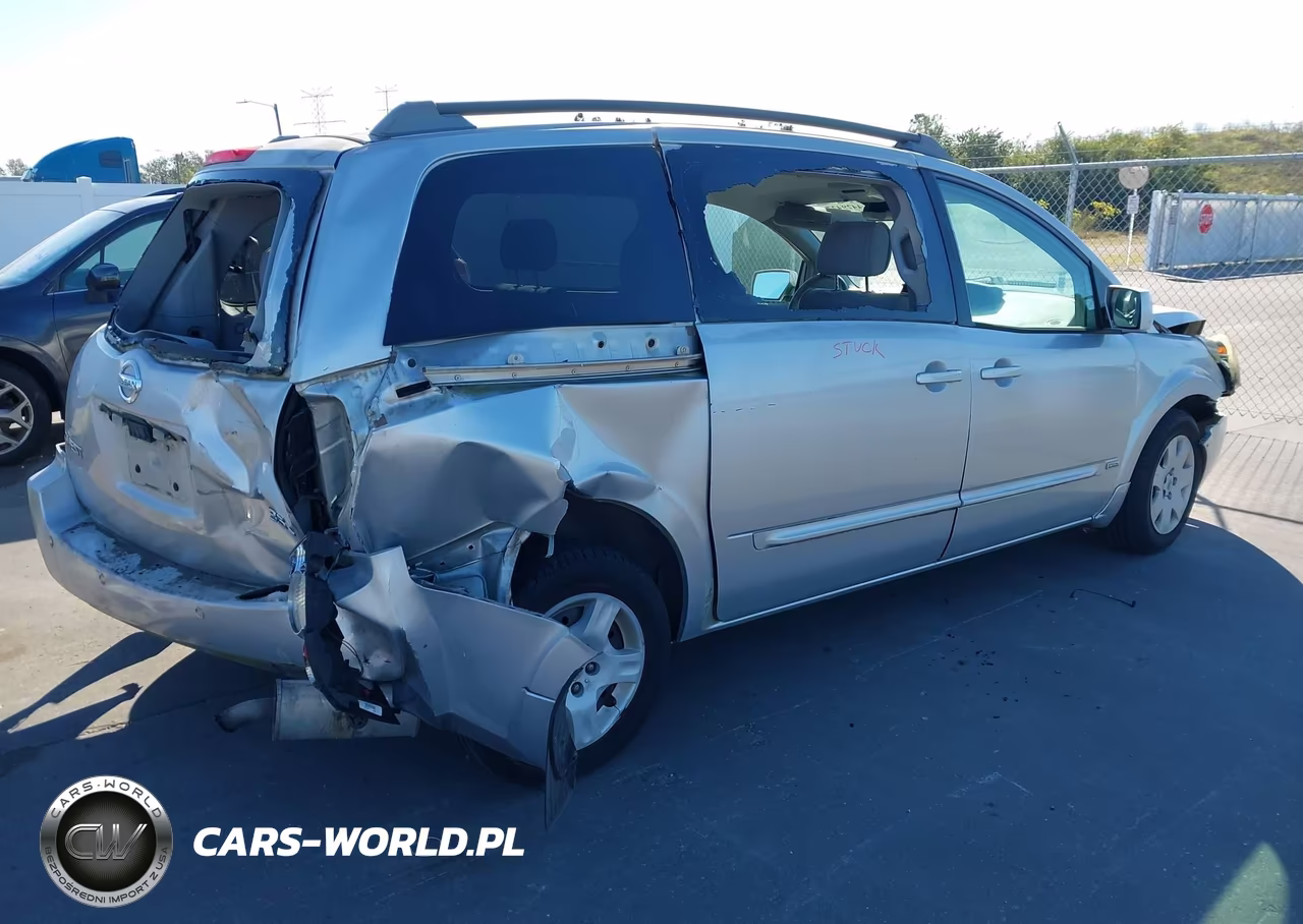 2006 Nissan Quest 3.5 S VIN:5N1BV28U66N105825 - 4