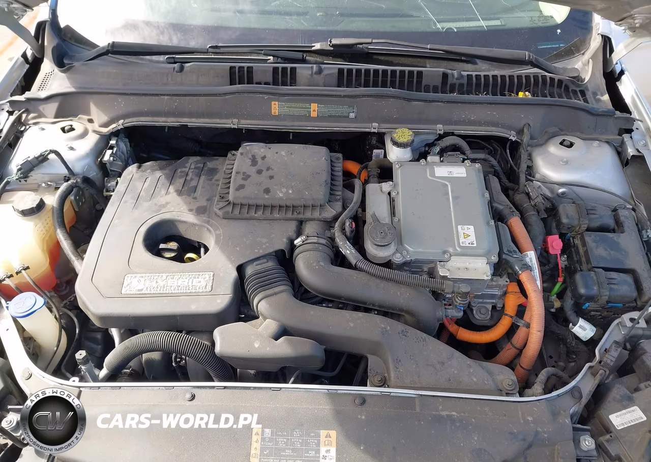 2019 Ford Fusion Hybrid Titanium VIN:3FA6P0RU8KR185449 - 10