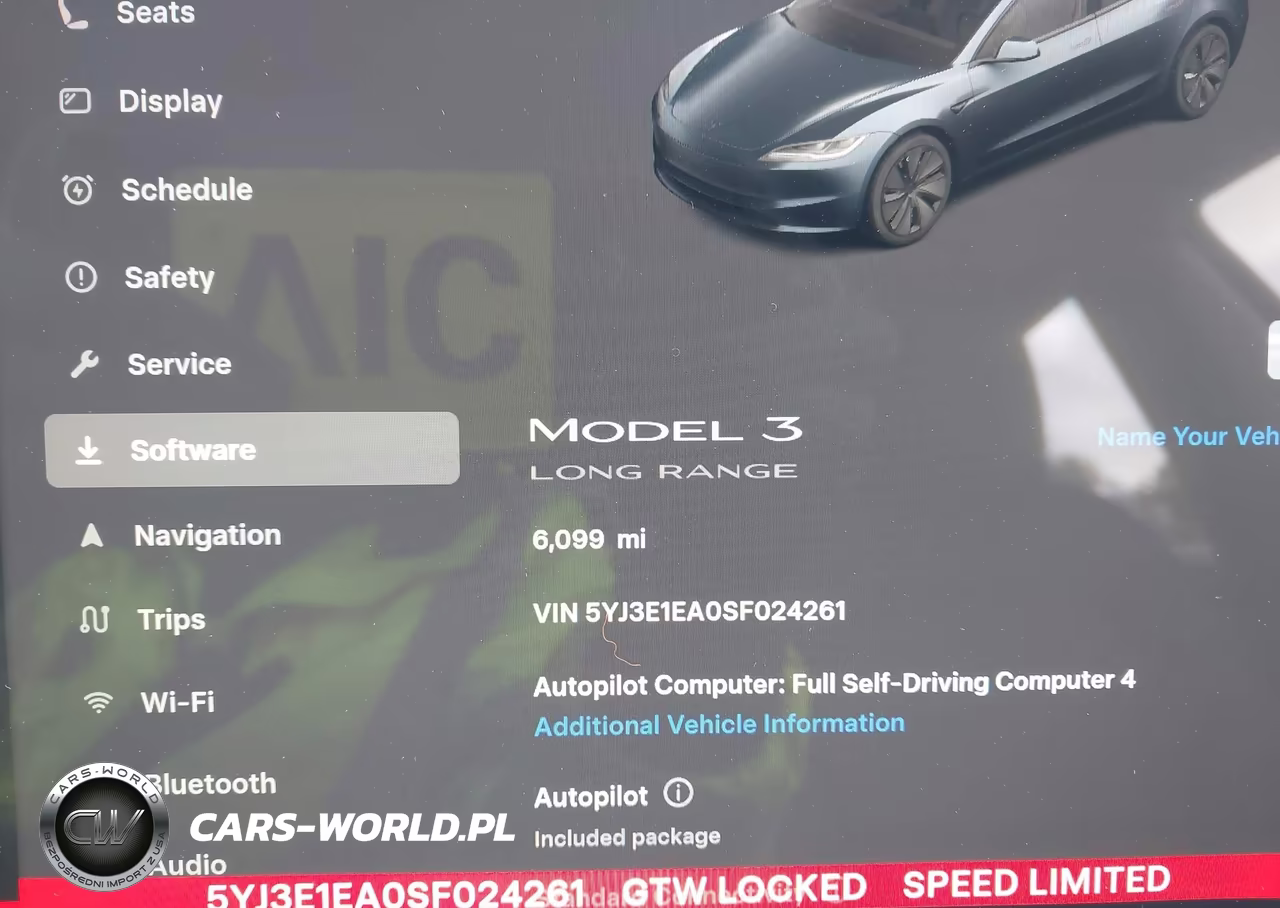 2025 Tesla Model 3 Long Range Rear-Wheel Drive-Standard Rear-Wheel Drive VIN:5YJ3E1EA0SF024261 - 7