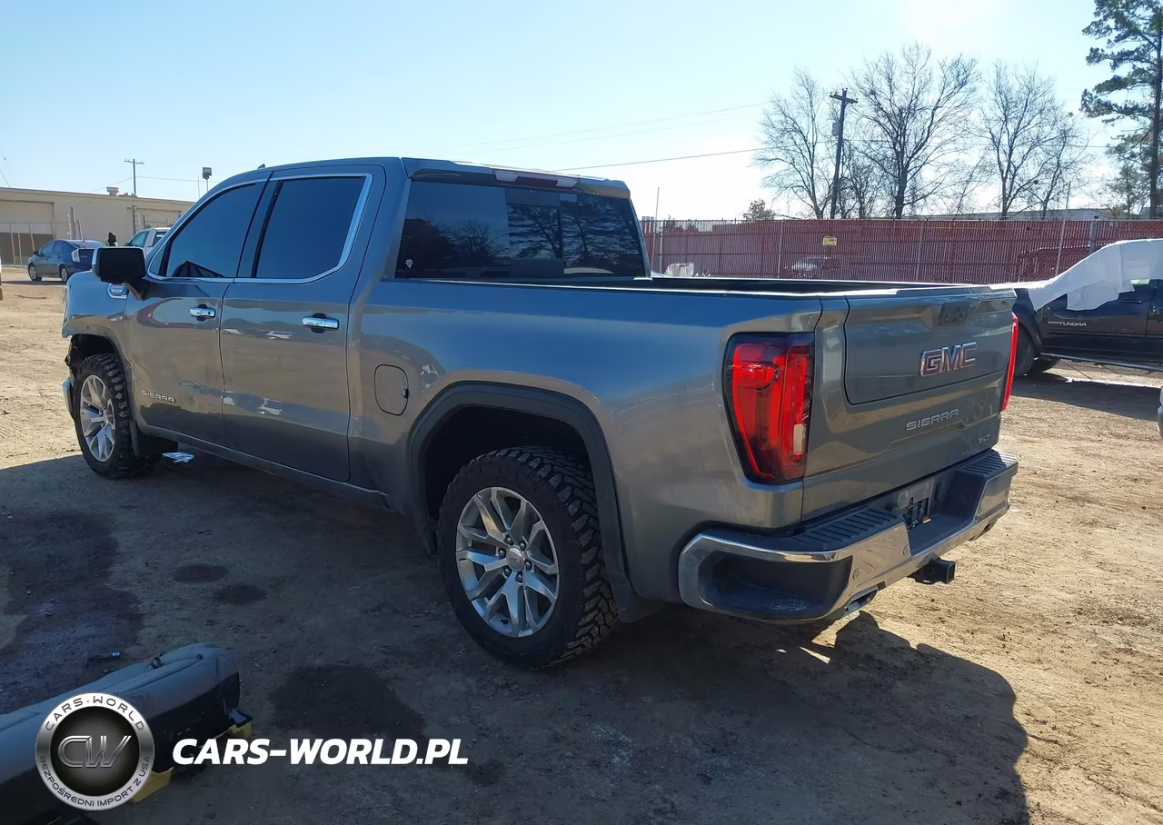 2021 GMC Sierra 1500 4Wd Short Box Slt VIN:1GTU9DET7MZ134197 - 3