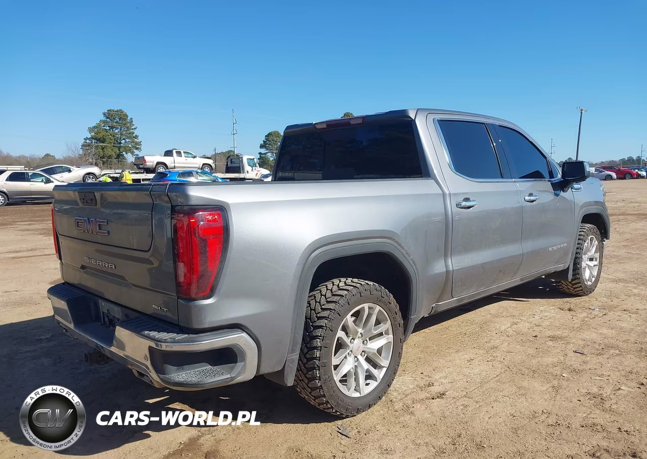 2021 GMC Sierra 1500 4Wd Short Box Slt VIN:1GTU9DET7MZ134197 - 4