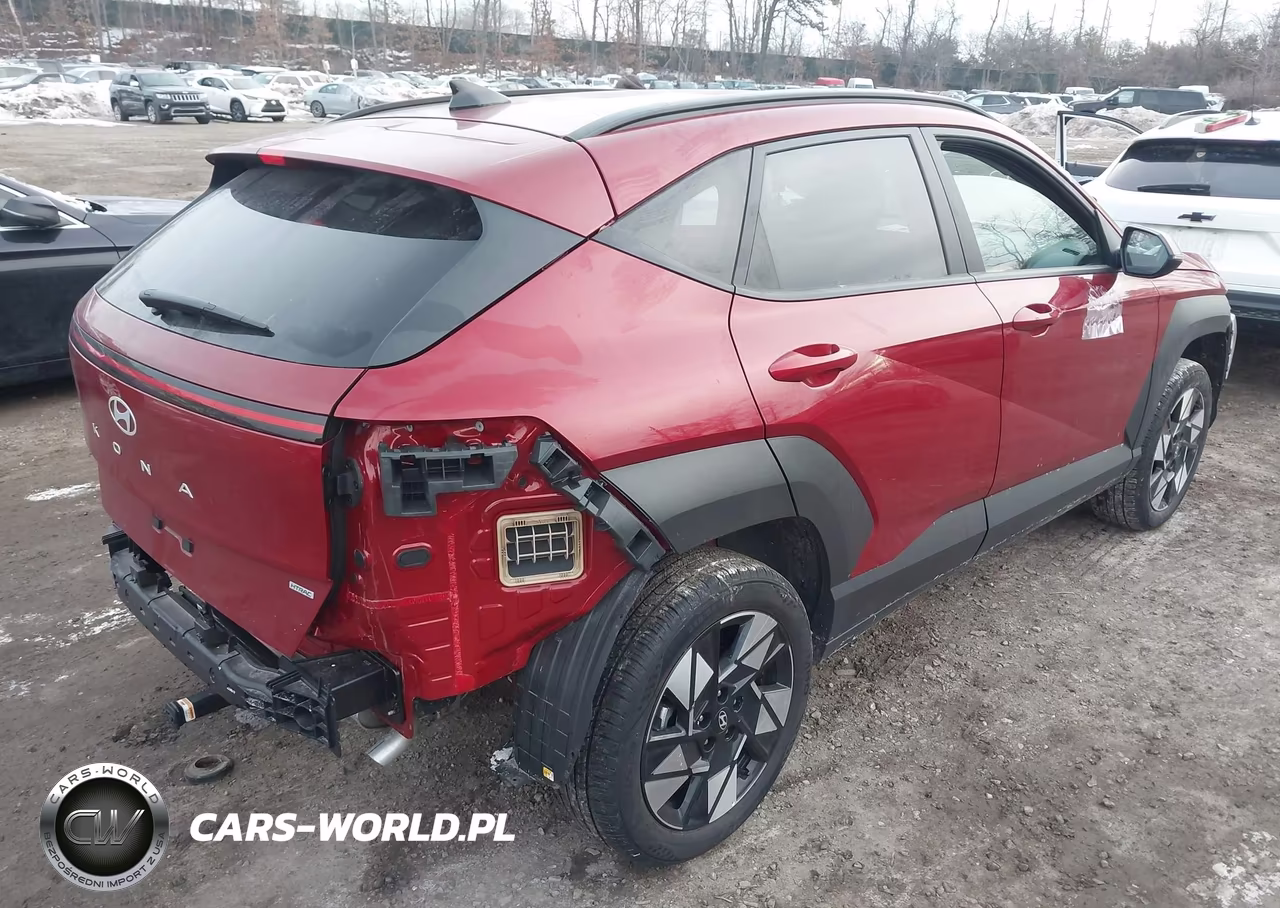 2025 Hyundai Kona Sel VIN:KM8HBCAB6SU327606 - 4