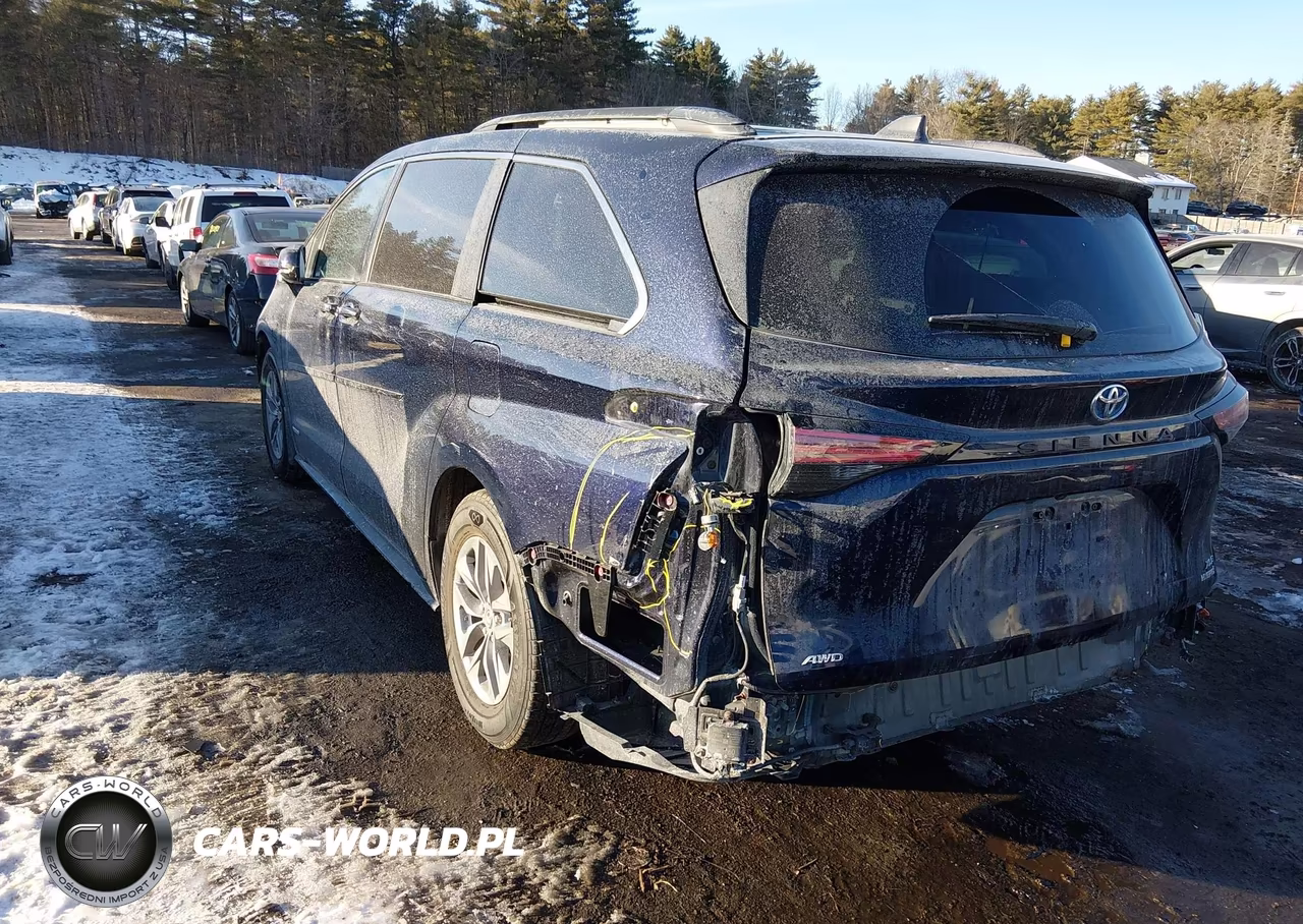2021 Toyota Sienna Xle VIN:5TDJSKFC0MS015371 - 3