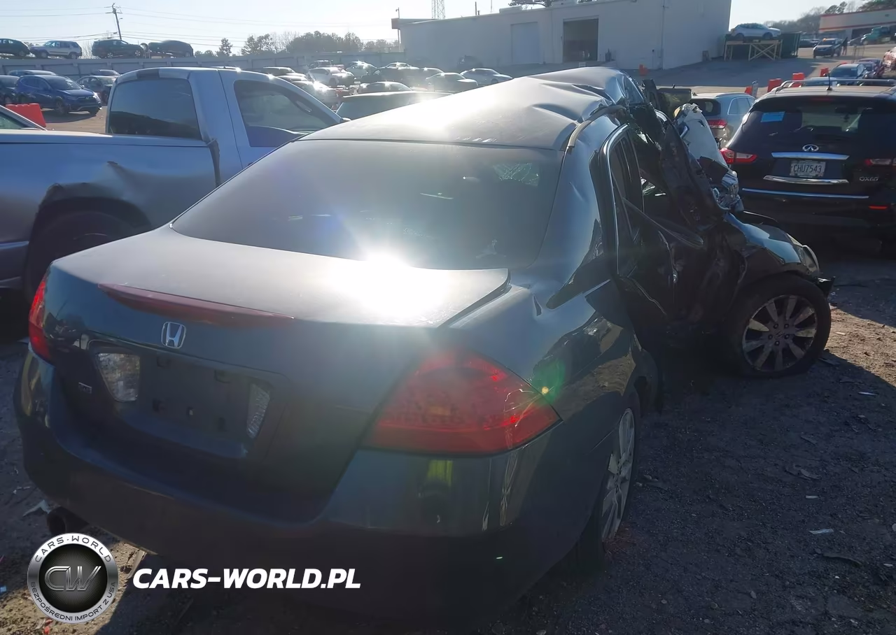2007 Honda Accord 3.0 Se VIN:1HGCM66407A105660 - 4
