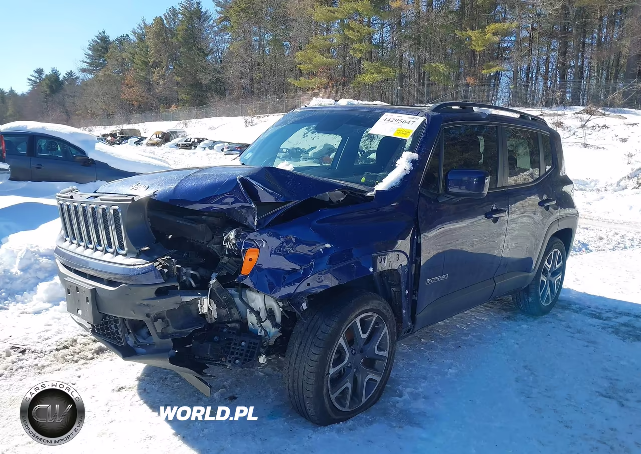 2018 Jeep Renegade Latitude 4X4 VIN:ZACCJBBB8JPJ15619 - 2