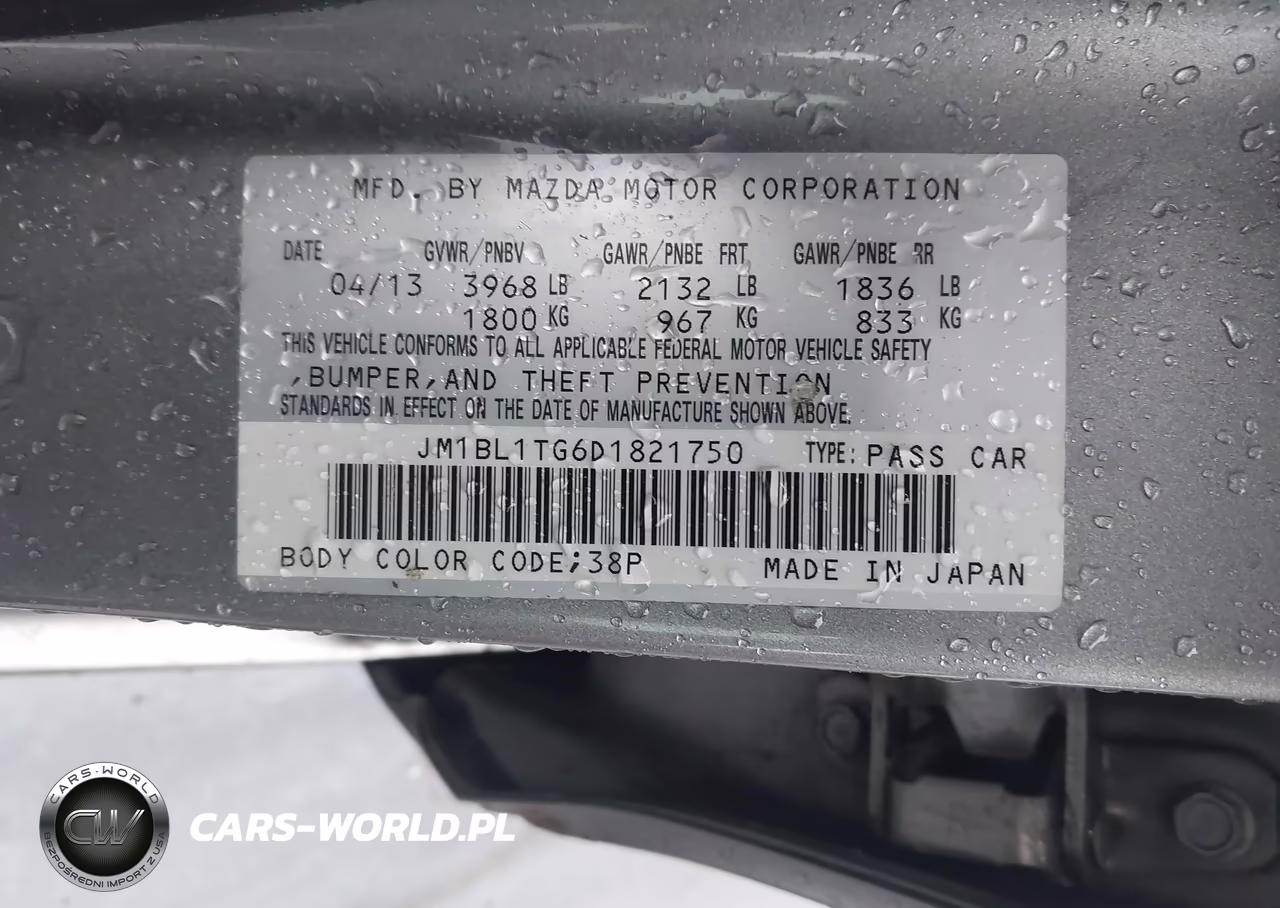 2013 Mazda Mazda3 I Sv VIN:JM1BL1TG6D1821750 - 9
