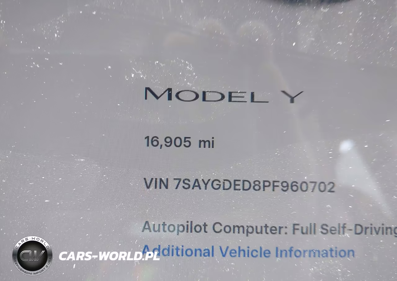2023 Tesla Model Y Rwd VIN:7SAYGDED8PF960702 - 15