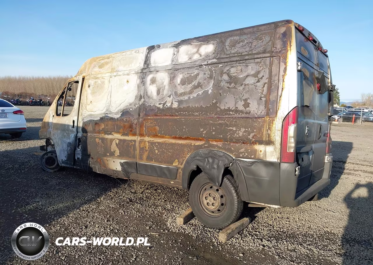 2019 Ram Promaster 2500 High Roof 159 Wb VIN:3C6TRVDG9KE506371 - 3