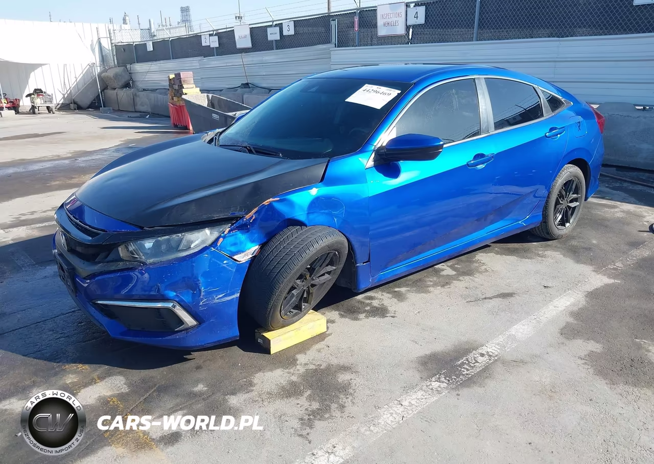2020 Honda Civic Lx VIN:19XFC2F60LE002478 - 2
