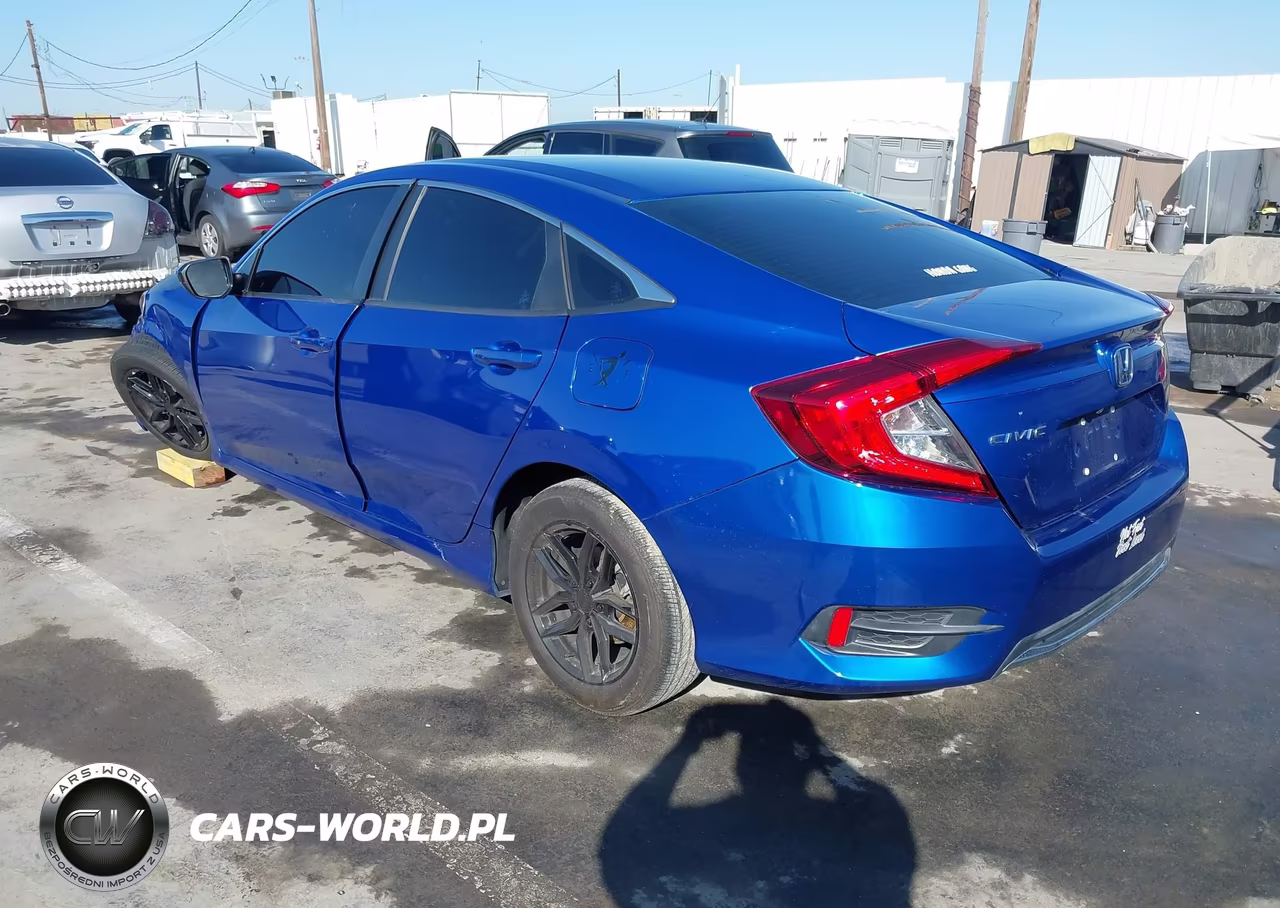 2020 Honda Civic Lx VIN:19XFC2F60LE002478 - 3
