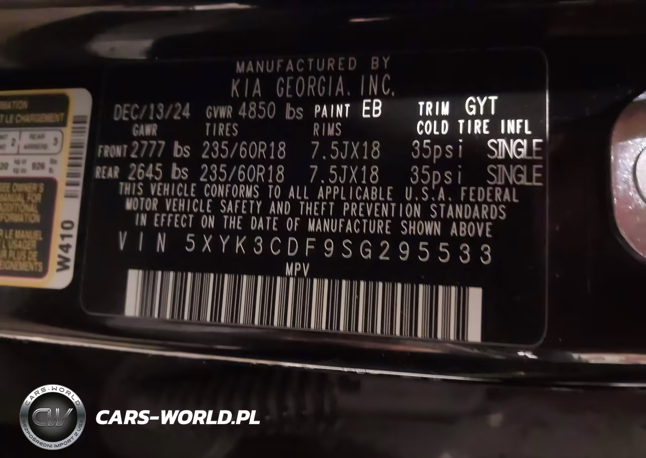 2025 Kia Sportage Ex VIN:5XYK3CDF9SG295533 - 9