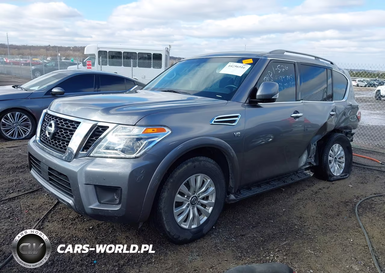 2020 Nissan Armada Sv 2Wd VIN:JN8AY2ND6L9106221 - 2