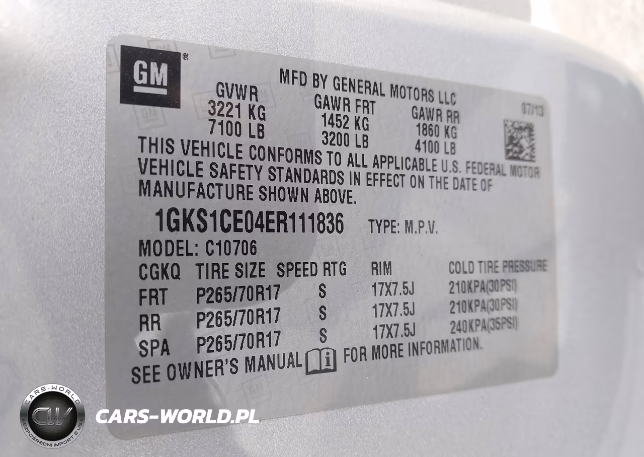 2014 GMC Yukon Slt VIN:1GKS1CE04ER111836 - 9
