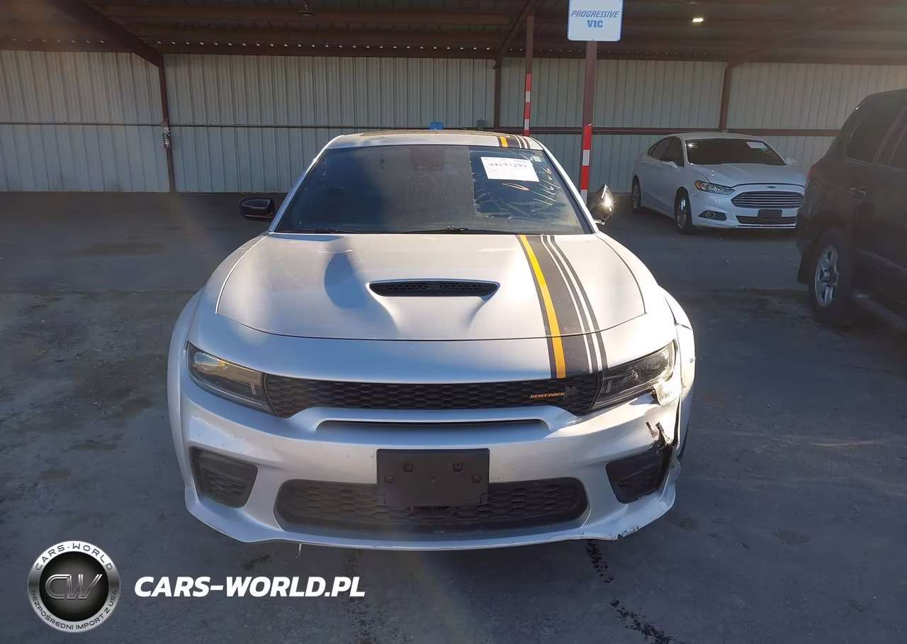 2023 Dodge Charger Scat Pack Widebody VIN:2C3CDXGJXPH638713 - 12