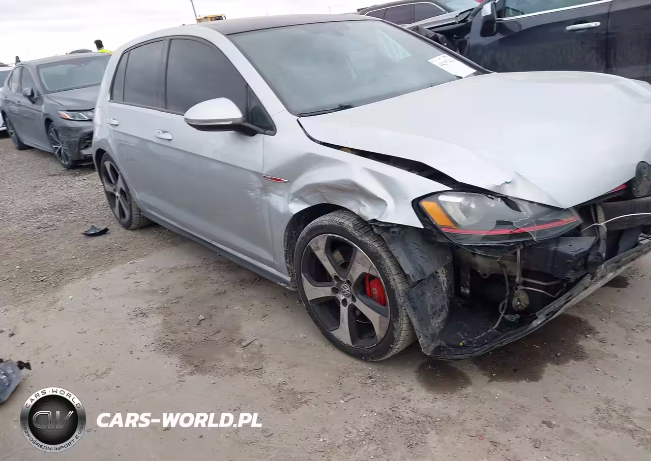 2016 Volkswagen Golf Gti Autobahn W-Performance Package 4-Door