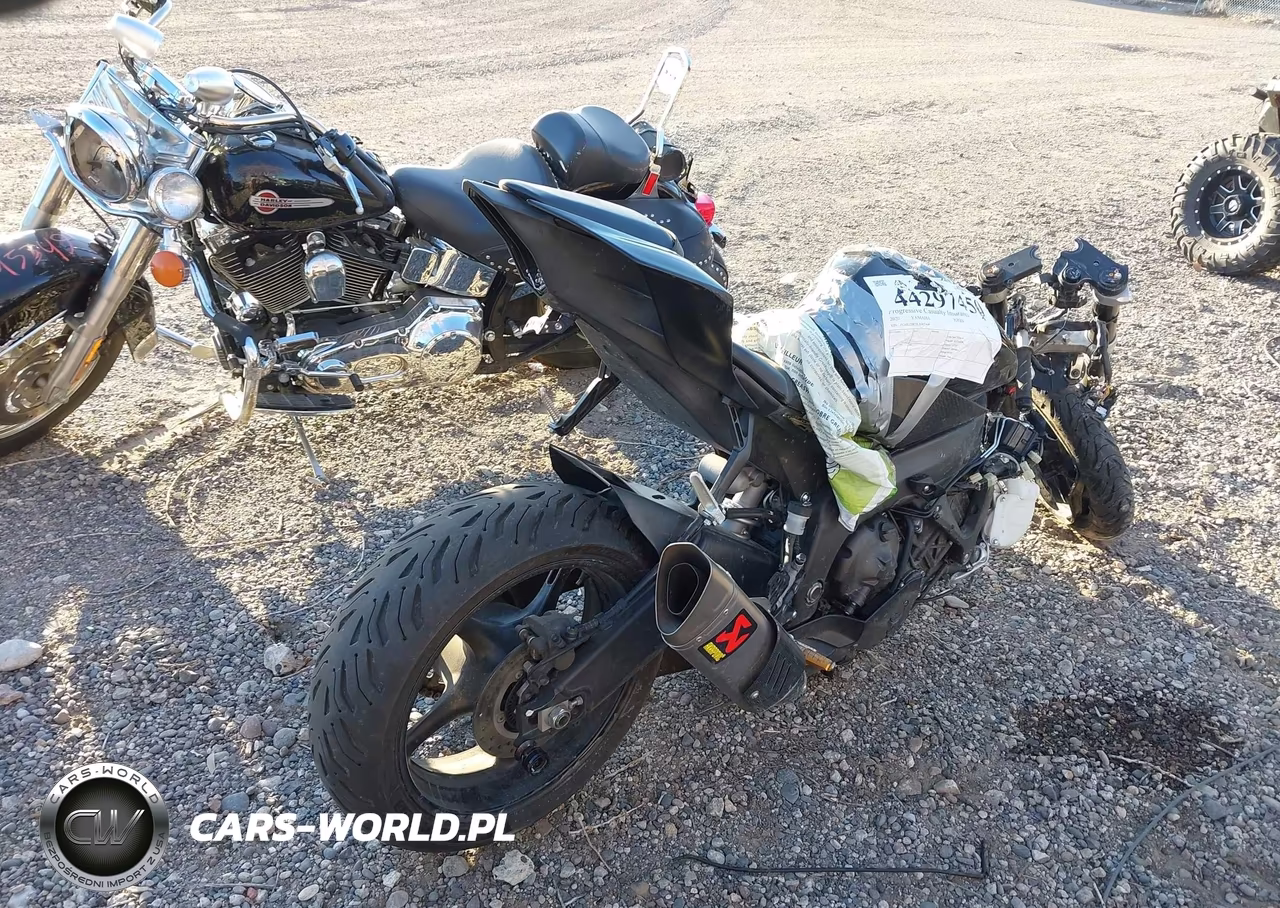 2020 Yamaha Yzfr6 VIN:JYARJ28E5LA005446 - 4