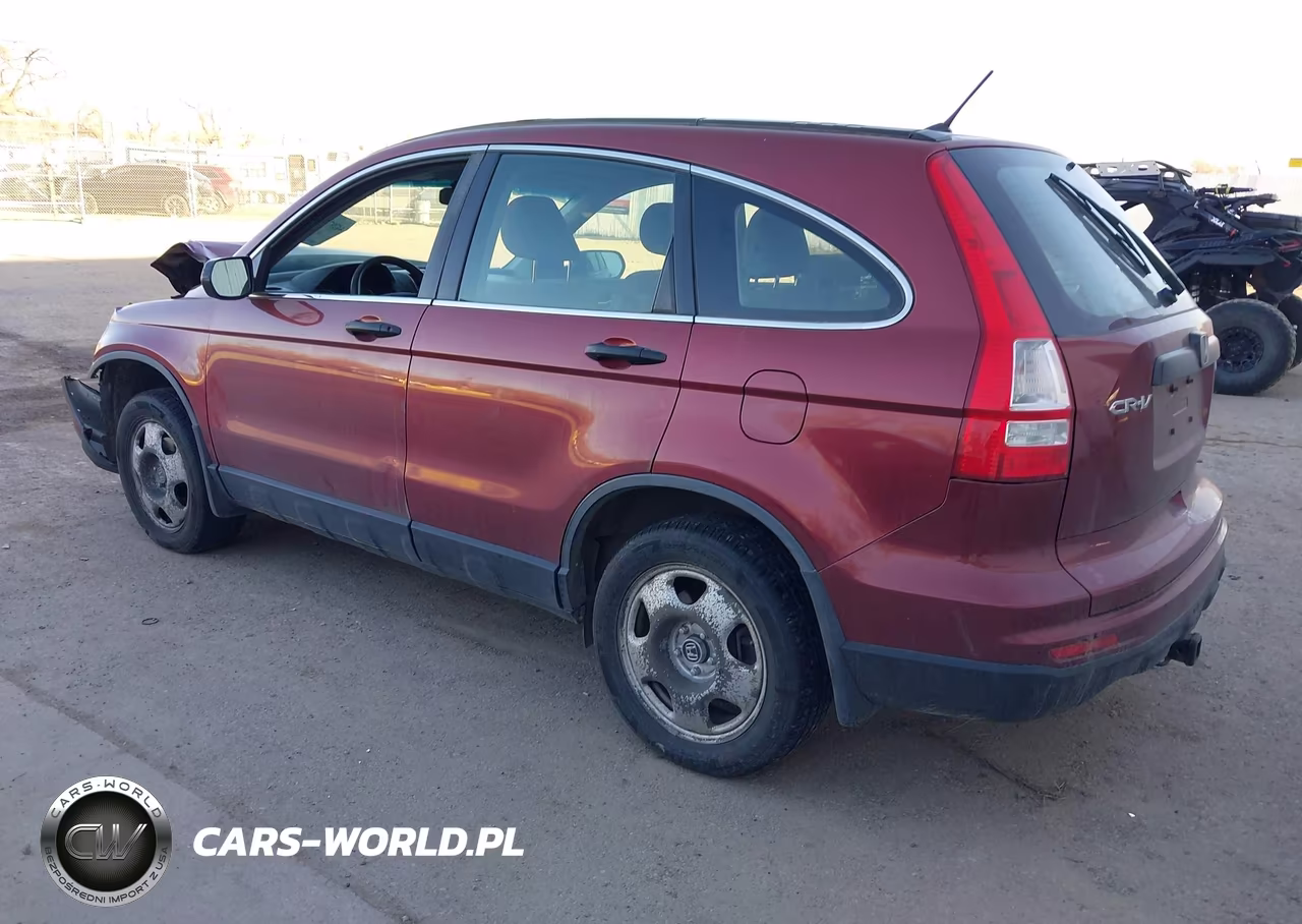 2010 Honda Cr-V Lx VIN:JHLRE4H39AC001827 - 3