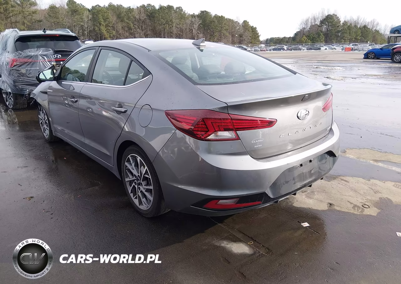 2020 Hyundai Elantra Limited VIN:5NPD84LF7LH524223 - 3