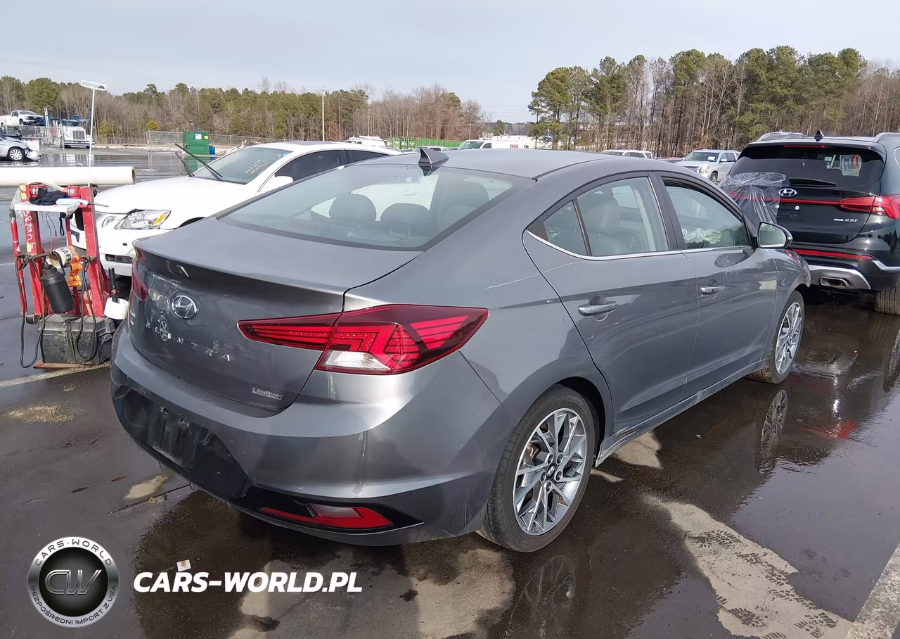 2020 Hyundai Elantra Limited VIN:5NPD84LF7LH524223 - 4