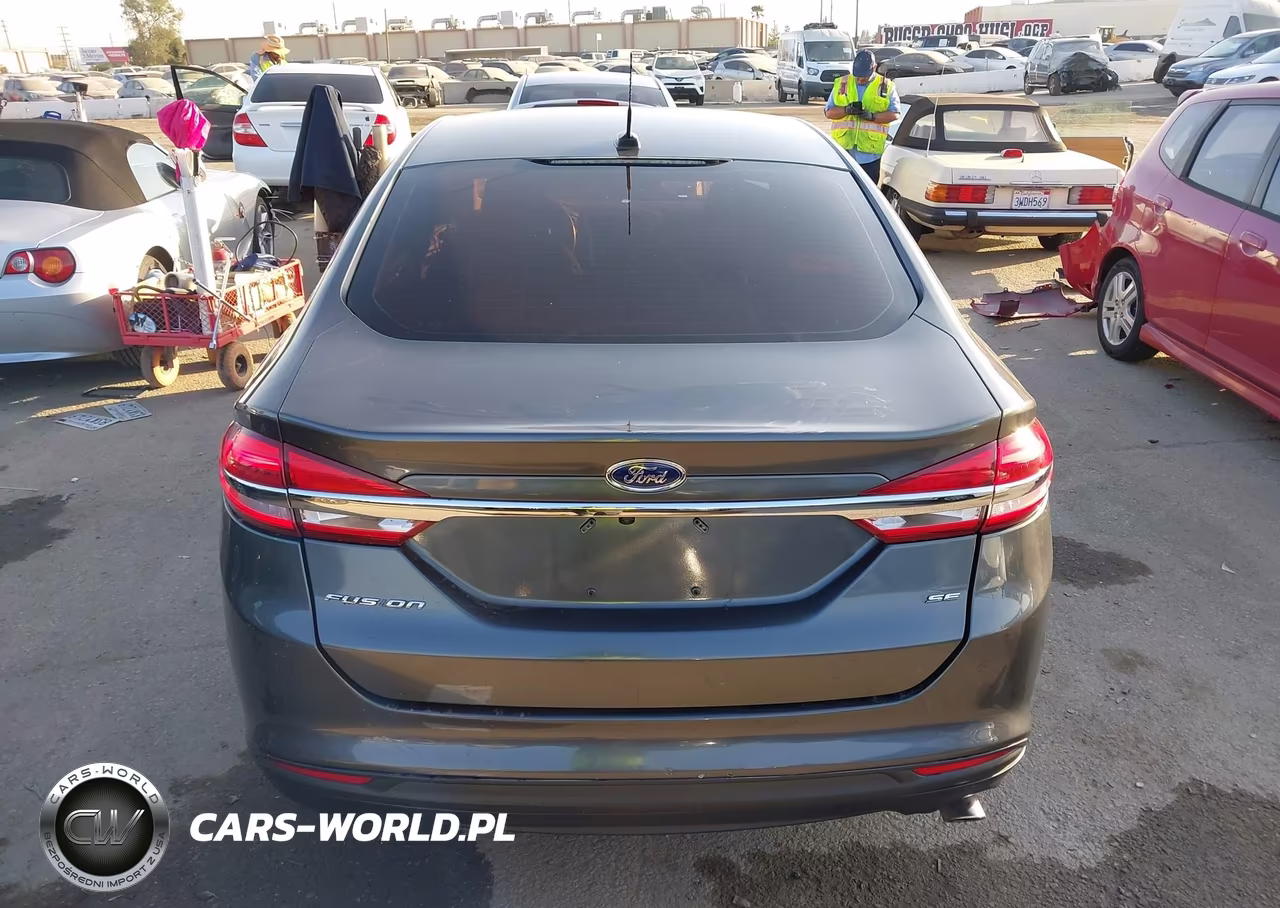 2017 Ford Fusion Se VIN:3FA6P0H76HR230571 - 16