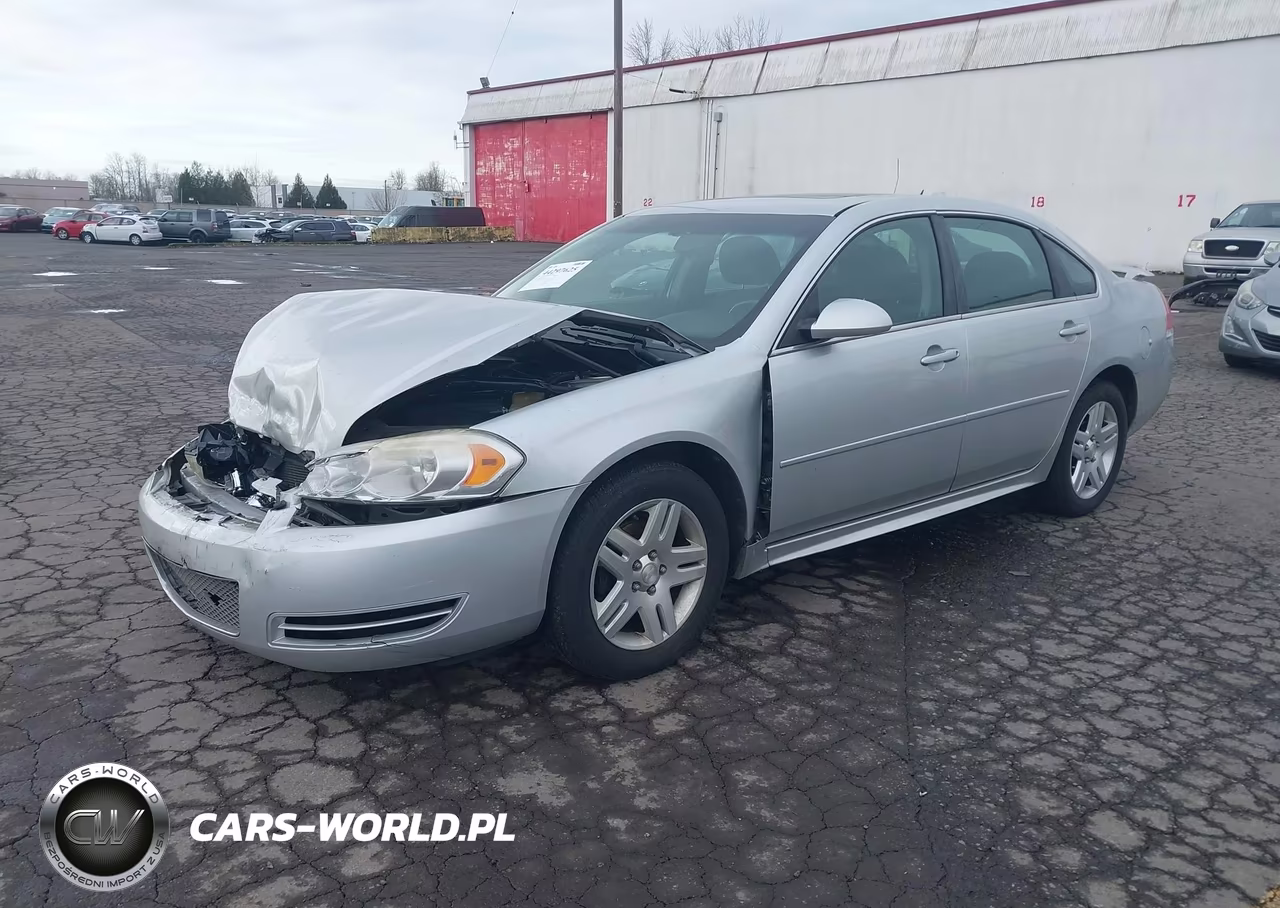2012 Chevrolet Impala Lt VIN:2G1WG5E33C1223835 - 2