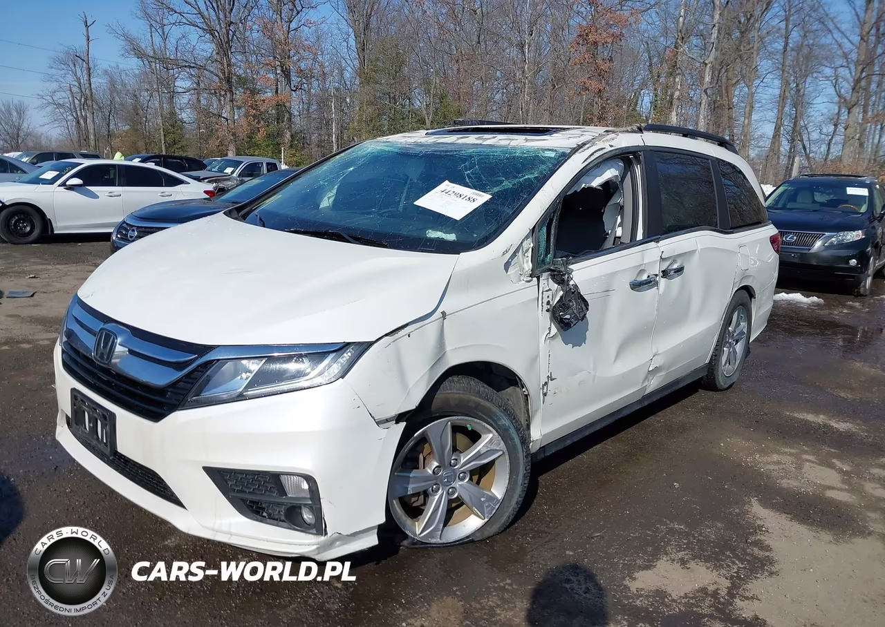 2019 Honda Odyssey Ex-L VIN:5FNRL6H7XKB119004 - 2