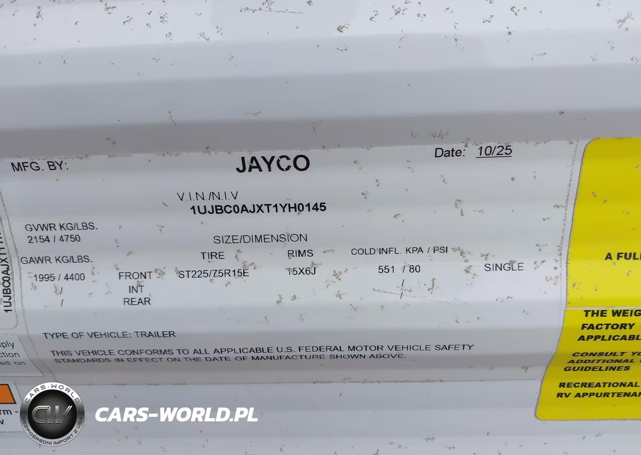 2026 Jayco Jay Flight VIN:1UJBC0AJXT1YH0145 - 9