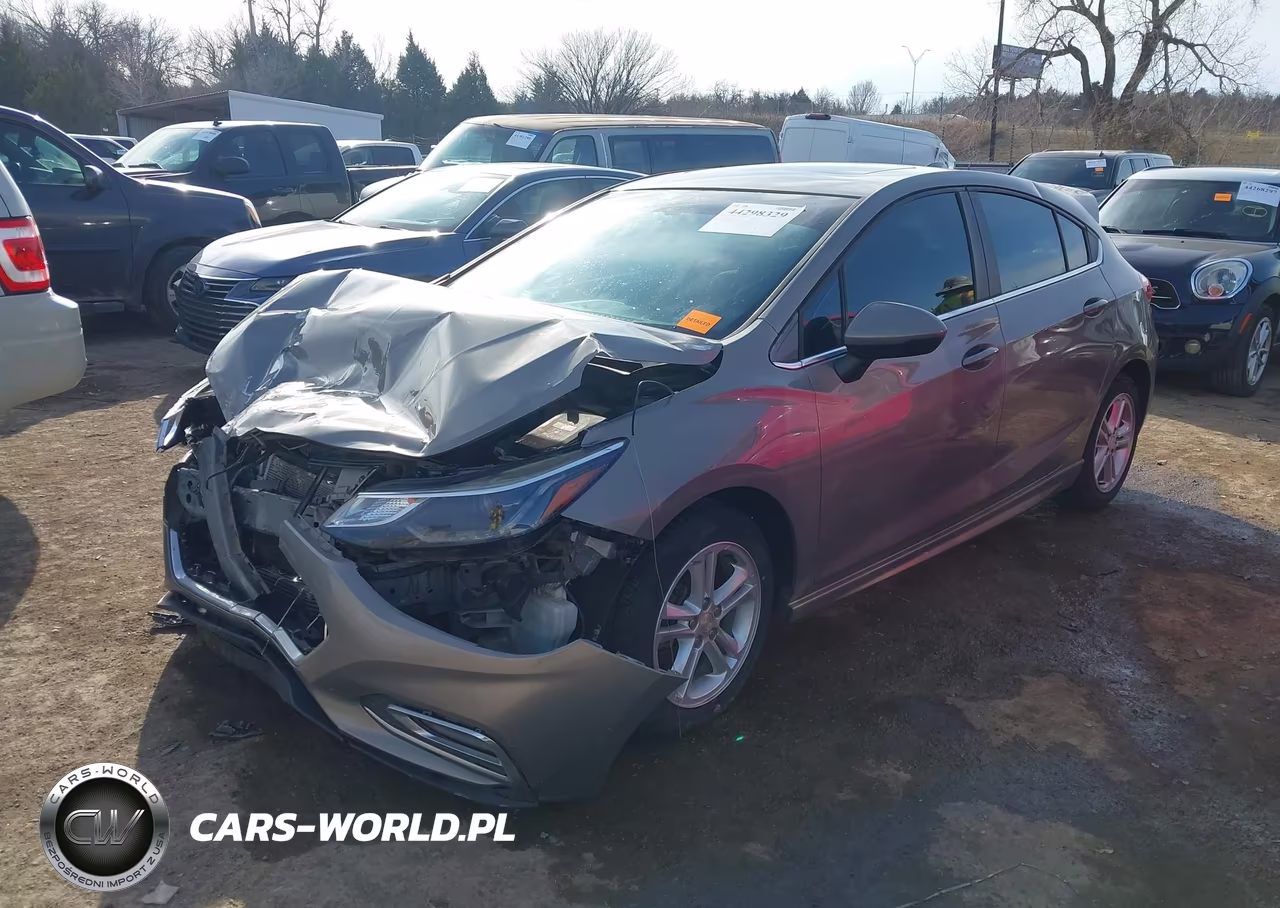 2017 Chevrolet Cruze Lt Auto VIN:3G1BE6SM2HS564923 - 2
