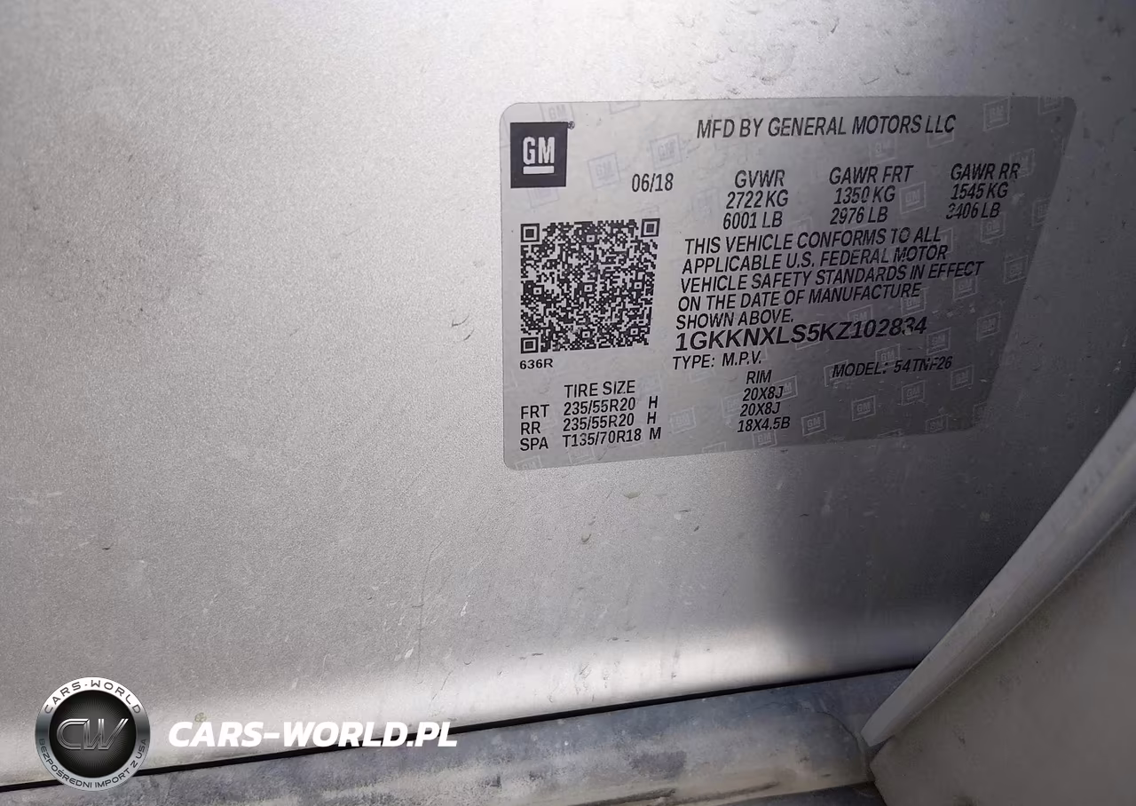 2019 GMC Acadia Denali VIN:1GKKNXLS5KZ102834 - 9