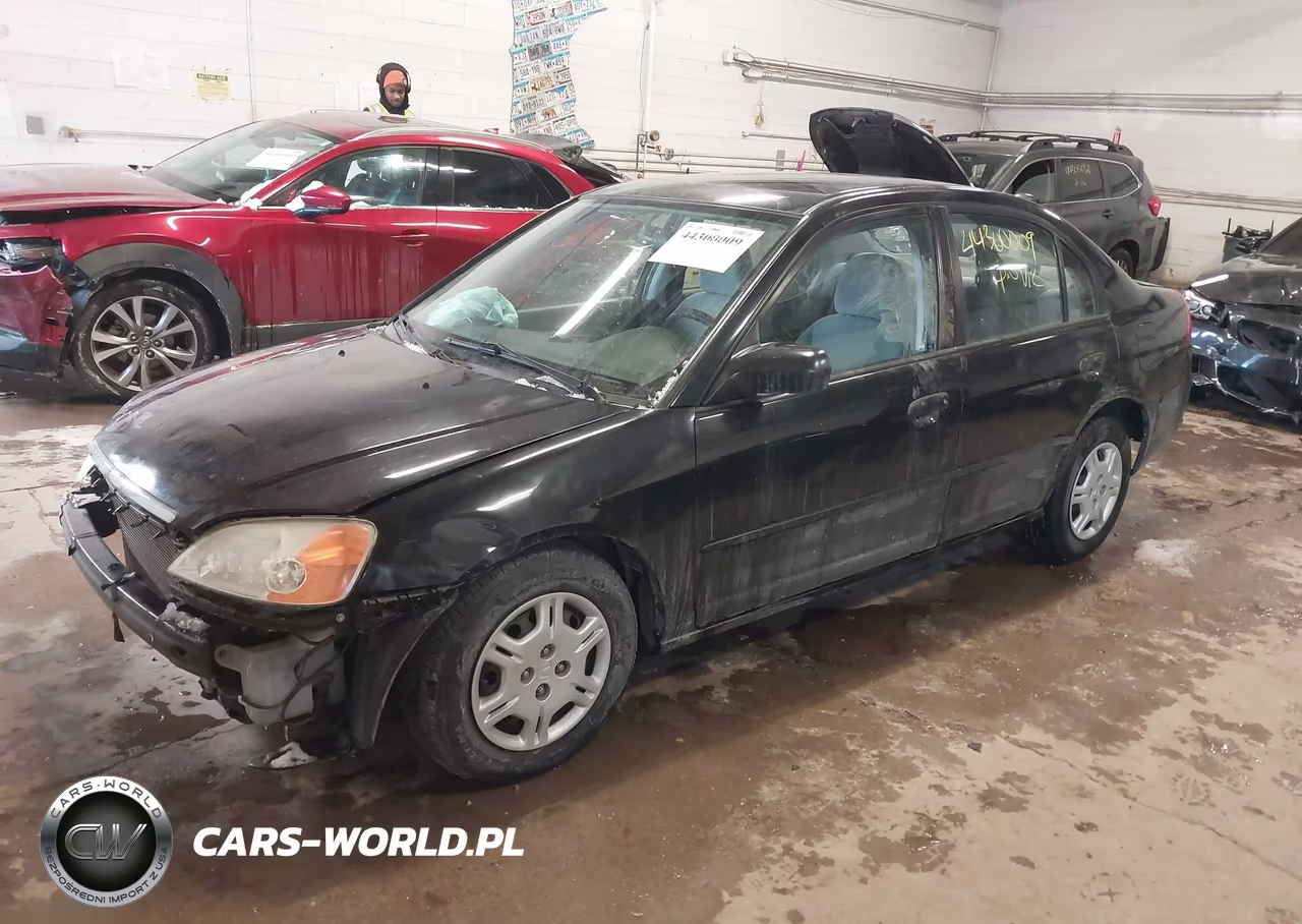 2001 Honda Civic Dx VIN:1HGES16271L041127 - 2