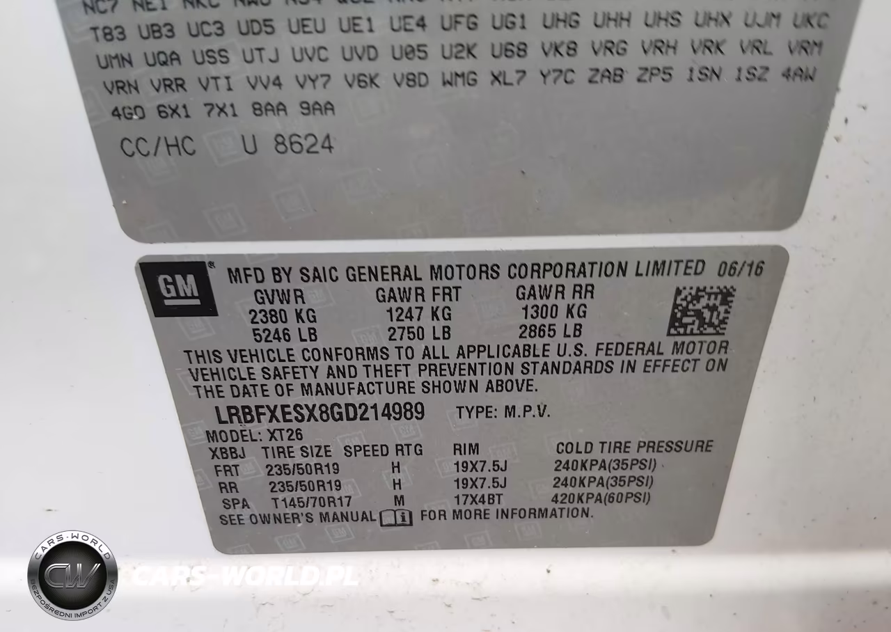 2016 Buick Envision Premium I VIN:LRBFXESX8GD214989 - 9