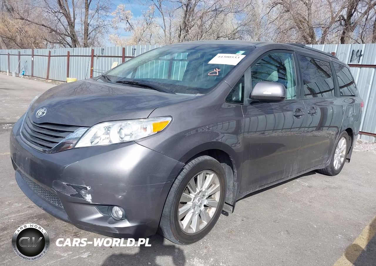 2012 Toyota Sienna Xle 7 Passenger VIN:5TDDK3DC1CS031857 - 2