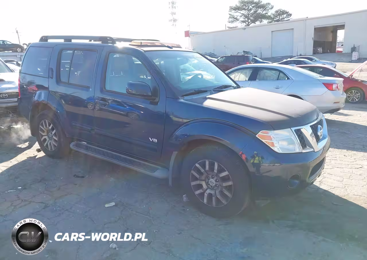2008 Nissan Pathfinder Se V8