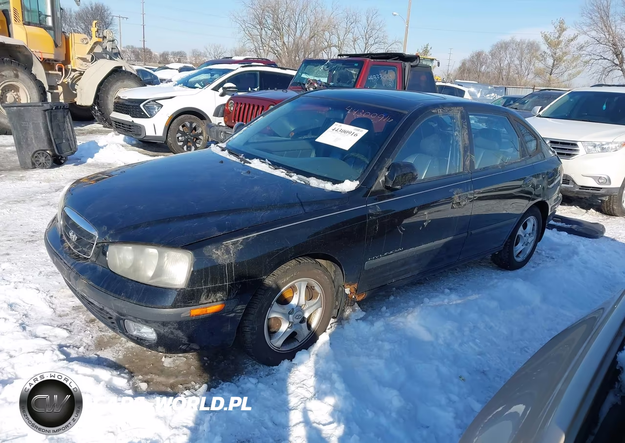 2003 Hyundai Elantra Gt VIN:KMHDN55D13U099898 - 2