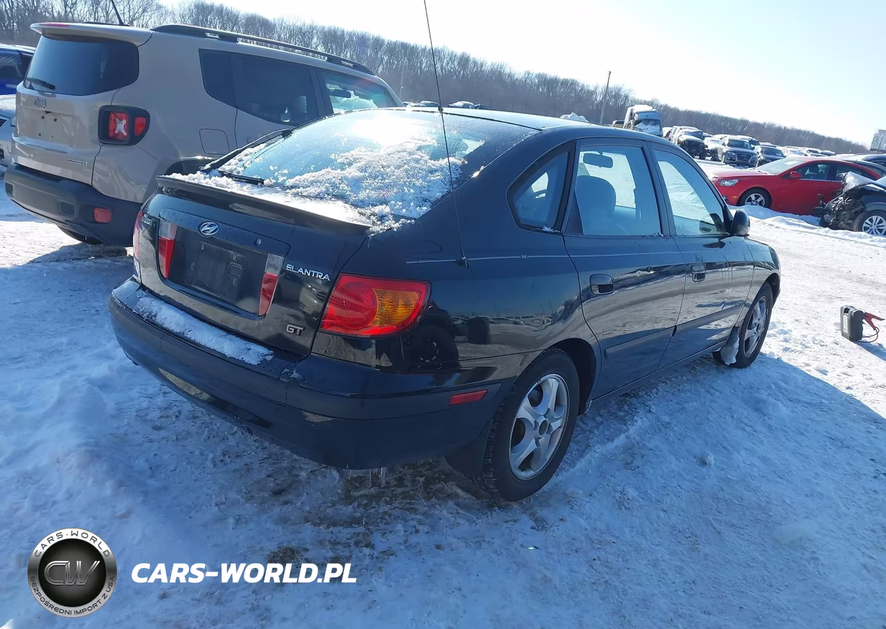 2003 Hyundai Elantra Gt VIN:KMHDN55D13U099898 - 4