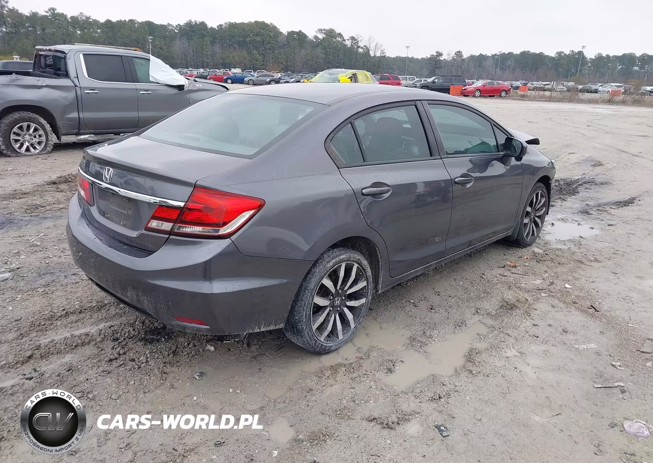 2014 Honda Civic Ex-L VIN:2HGFB2F96EH543167 - 4