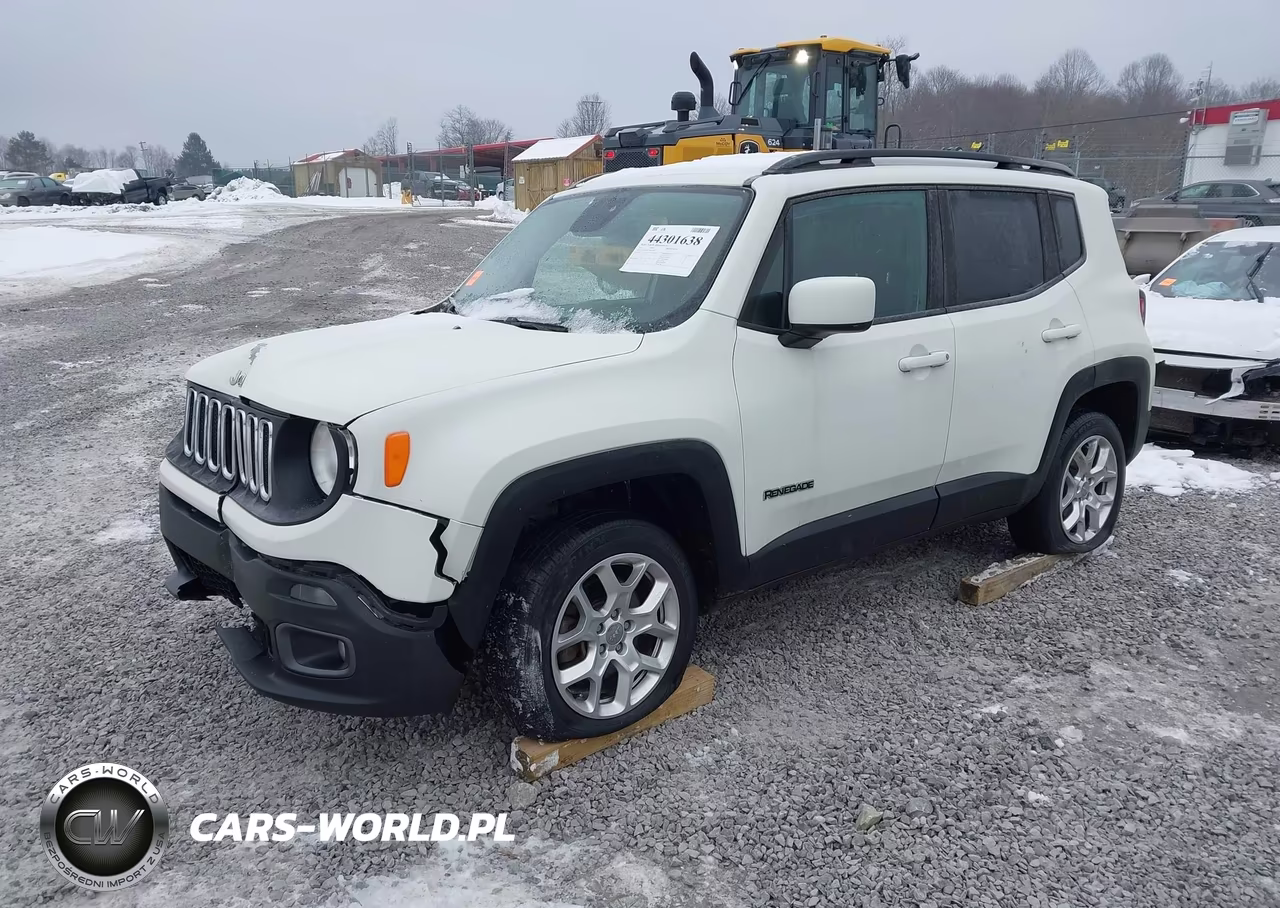 2017 Jeep Renegade Latitude 4X4 VIN:ZACCJBBB1HPE62187 - 2