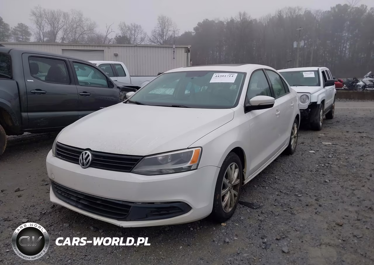 2012 Volkswagen Jetta 2.5L Se VIN:3VWDP7AJ8CM470188 - 2