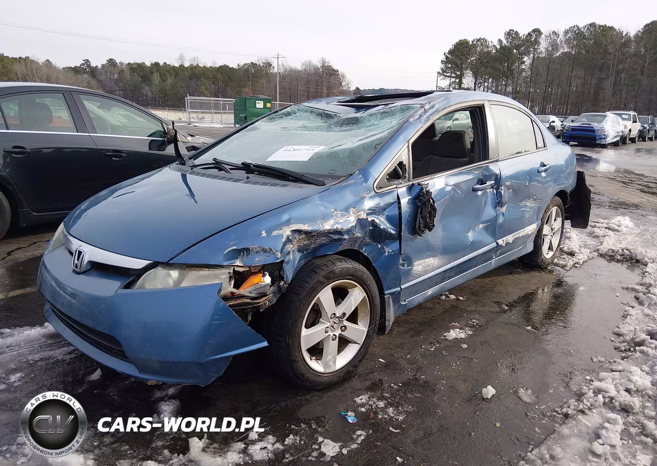 2007 Honda Civic Ex VIN:1HGFA15827L058004 - 2