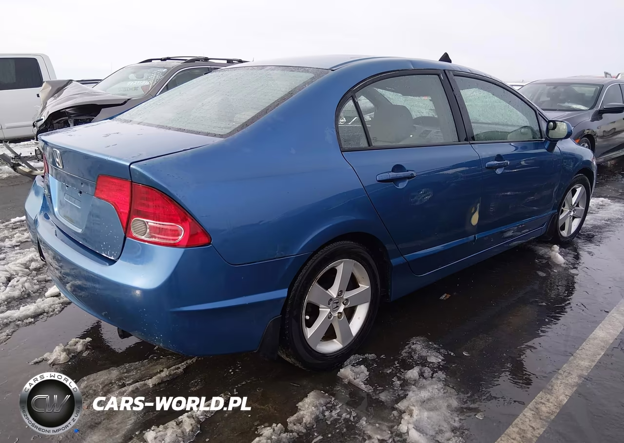 2007 Honda Civic Ex VIN:1HGFA15827L058004 - 4