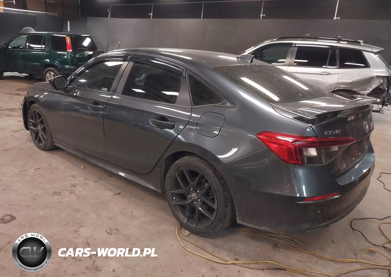 2022 Honda Civic Sport VIN:2HGFE2F55NH570266 - 3